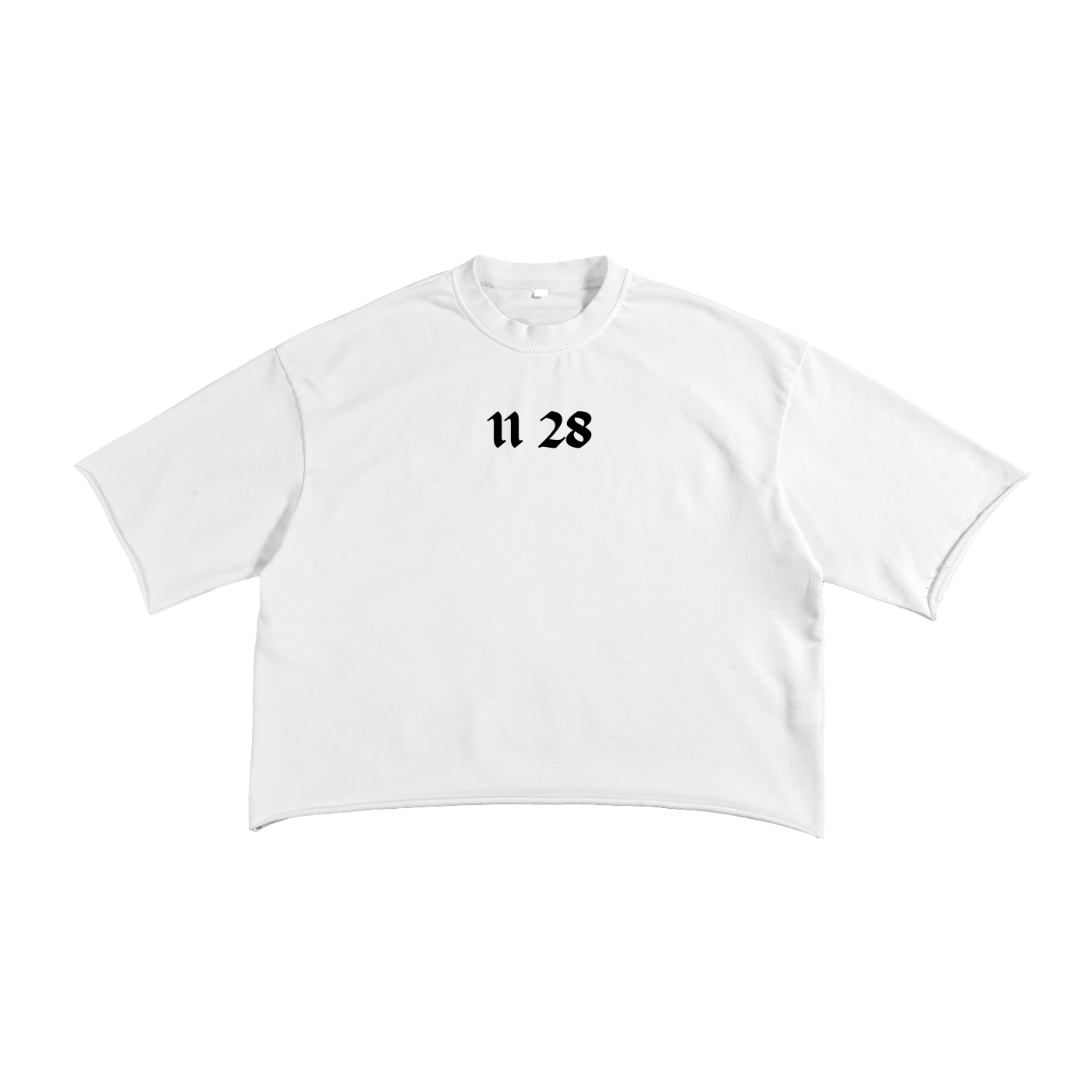 11:28 French Tee Blue - White