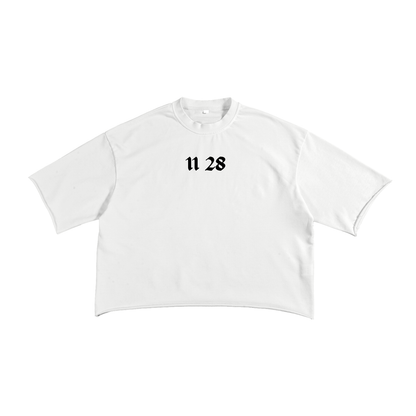 11:28 French Tee Blue - White