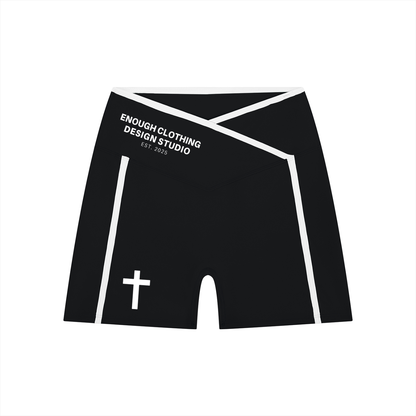 Women’s High Rise Color Block Yoga Shorts