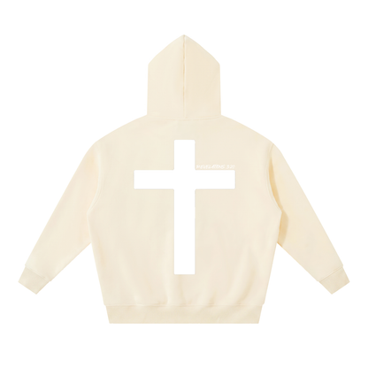 Essential Oversized Boxy Fit Fleece Hoodie