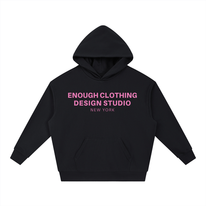 ECDS NY Boxy Hoodie Black