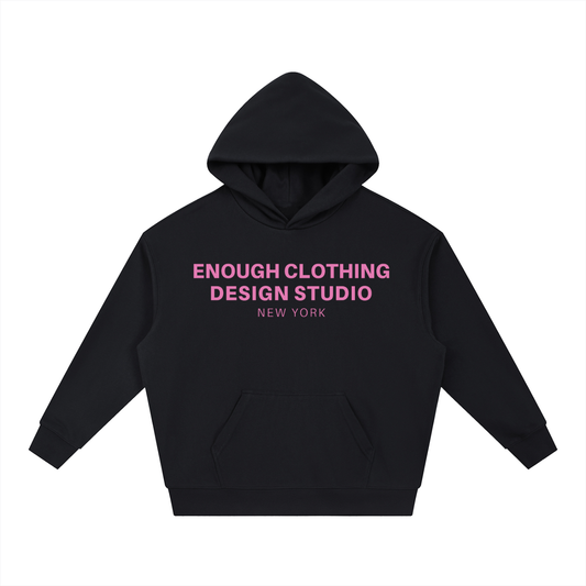 ECDS NY Boxy Hoodie Black