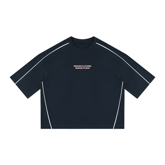 ECDS Heavyweight Boxy Piping T-Shirt