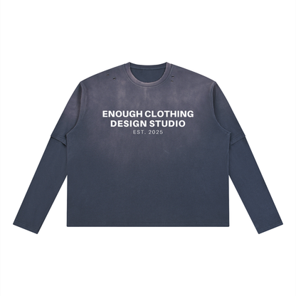 ECDS Vintage Wash Layered T-Shirt