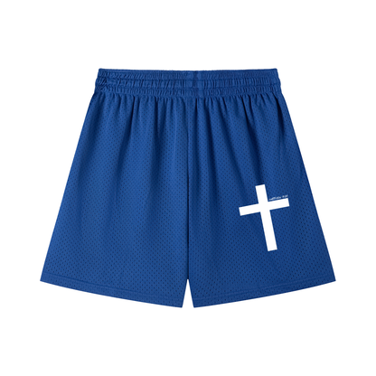 Enough.Mesh Drawstring Shorts
