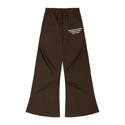 Enough.Wide Leg Sweatpants