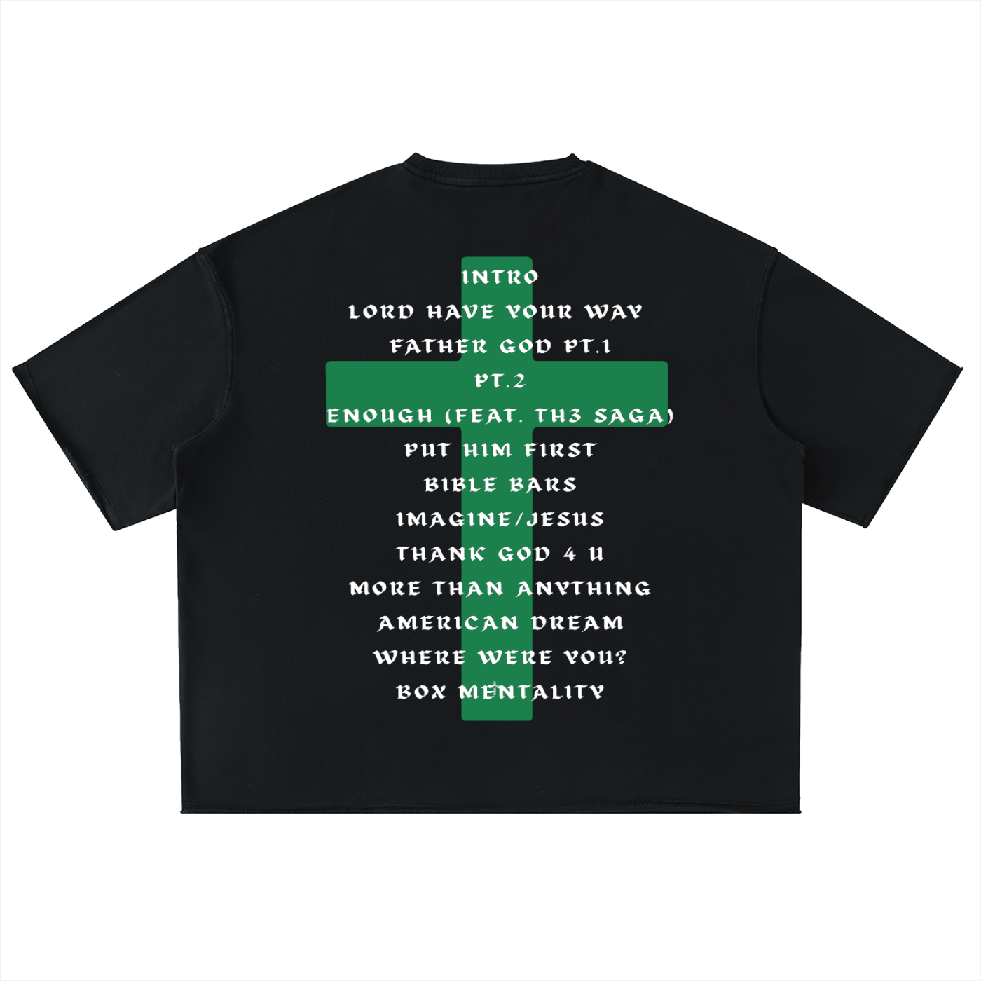 GML2C Green Tee - Black