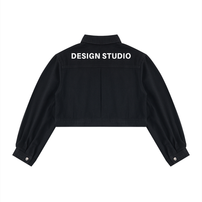 Women’s Crop Denim Jacket