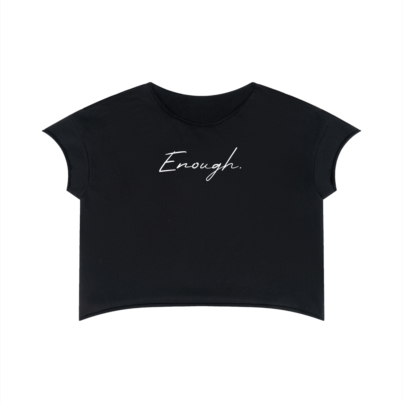 Unisex Heavyweight Boxy Raw Edge T-Shirt