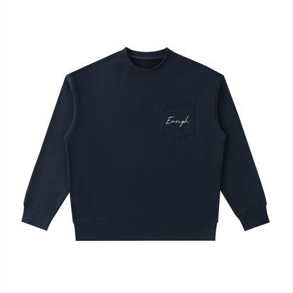 Enough.Crewneck Sweatshirt Royal Blue