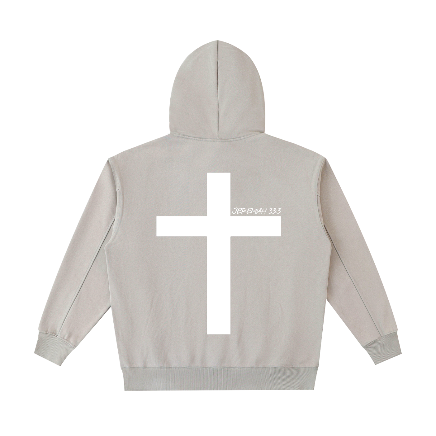 3:33 Hoodie Light Gray
