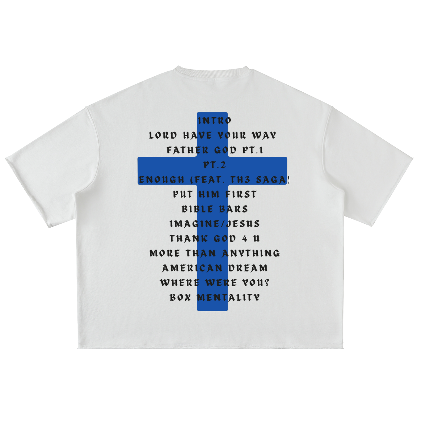 GML2C Blue Tee - White