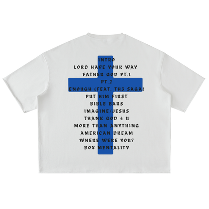 GML2C Blue Tee - White