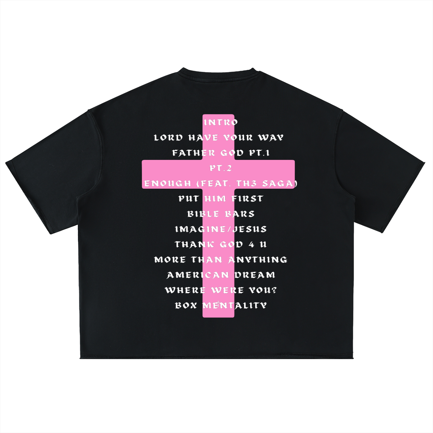 GML2C Pink Tee - Black